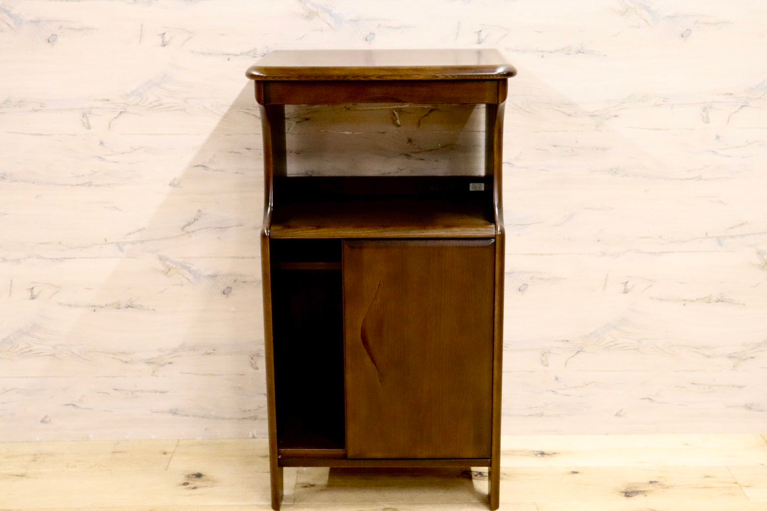 GMHH185○karimoku / カリモク 電話台 FAX台 花台 飾り台 収納家具 国産家具 天然木 カントリー モダン