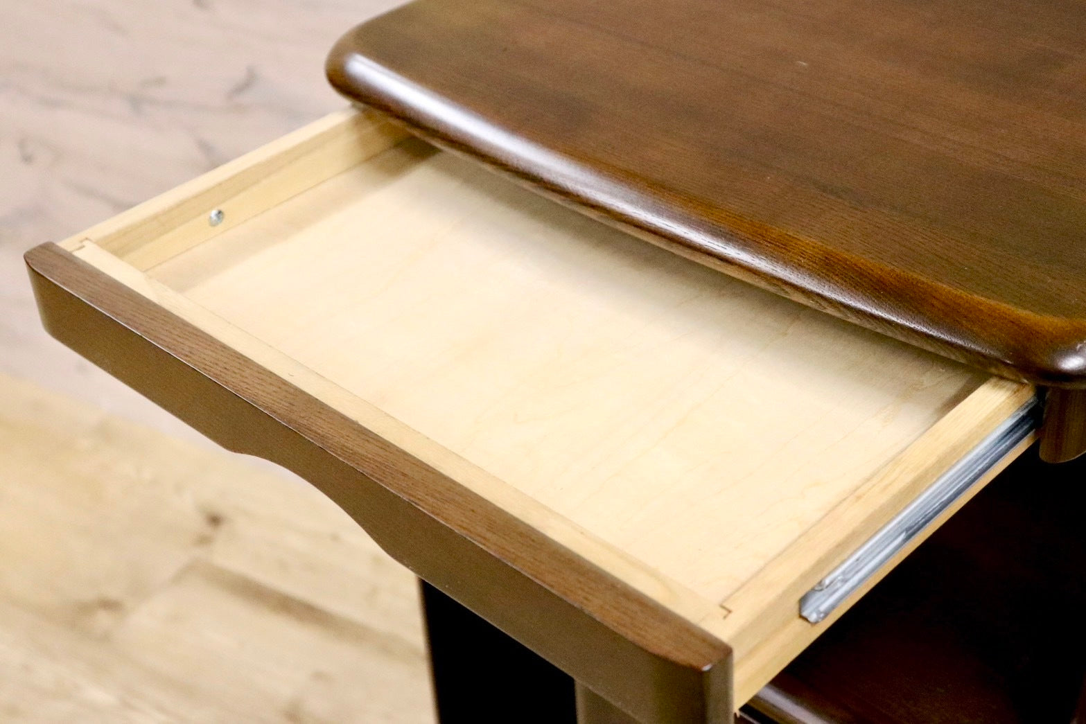 GMHH185○karimoku / カリモク 電話台 FAX台 花台 飾り台 収納家具 国産家具 天然木 カントリー モダン