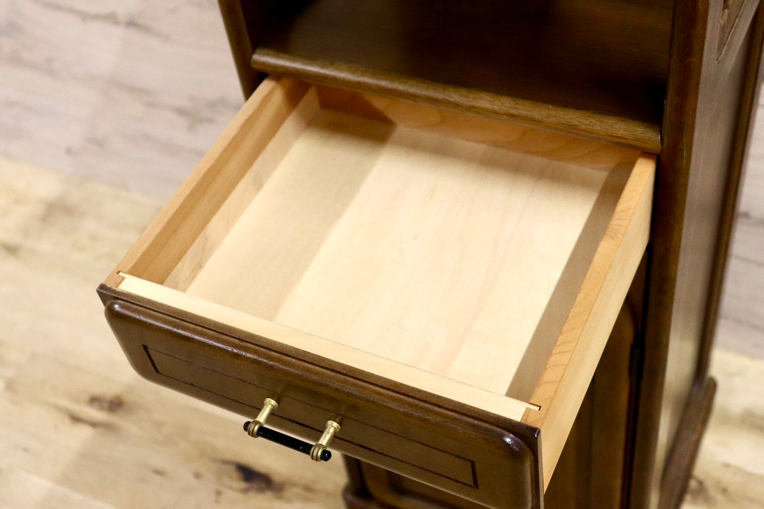 GMHK400○karimoku / カリモク 電話台 FAX台 花台 飾り台 収納家具 国産家具 天然木 カントリー モダン