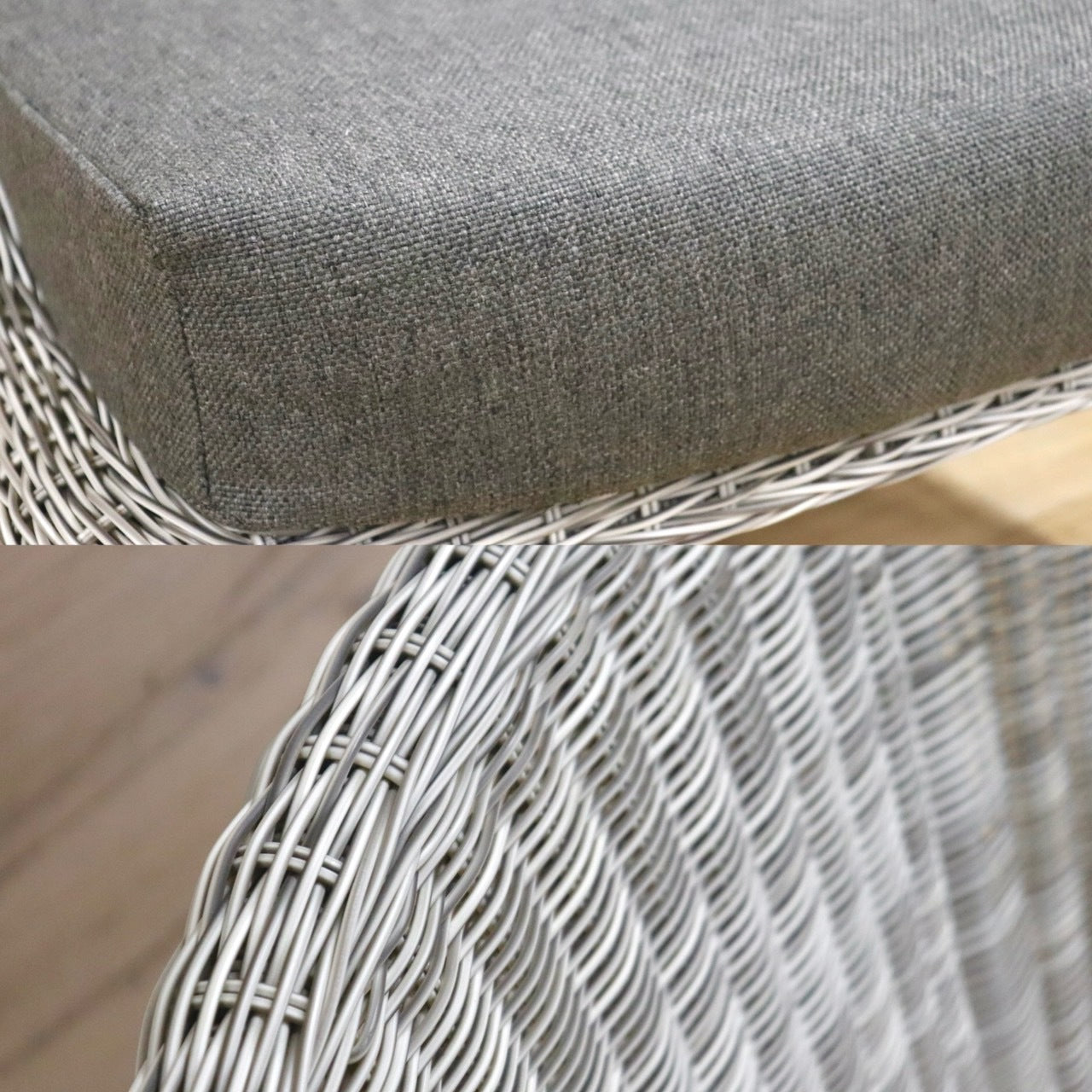 GMHN175B○CHERRY FURNITURE / 桜屋工業 カンブリス ガーデンチェア 屋外使用可能 展示未使用品 定価約6万円