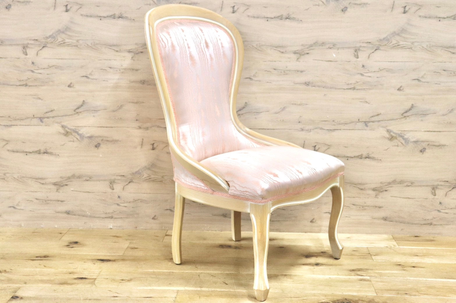 GMHN197B○イタリア製 サロンチェア 椅子 クラシック ヨーロピアン エレガント 姫家具 ロココ調