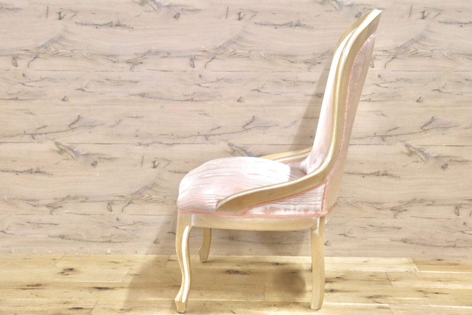 GMHN197B○イタリア製 サロンチェア 椅子 クラシック ヨーロピアン エレガント 姫家具 ロココ調