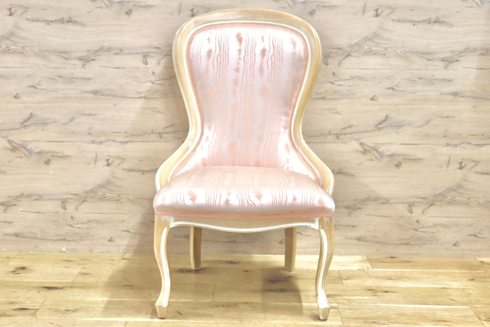 GMHN197C○イタリア製 サロンチェア 椅子 クラシック ヨーロピアン エレガント 姫家具 ロココ調