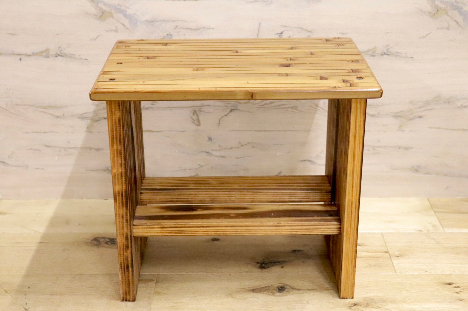 GMHK406A○梅里竹芸 Umezato Bamboo Craft 竹家具 スツール 工芸品 バンブー 宮崎 高級 健康椅子