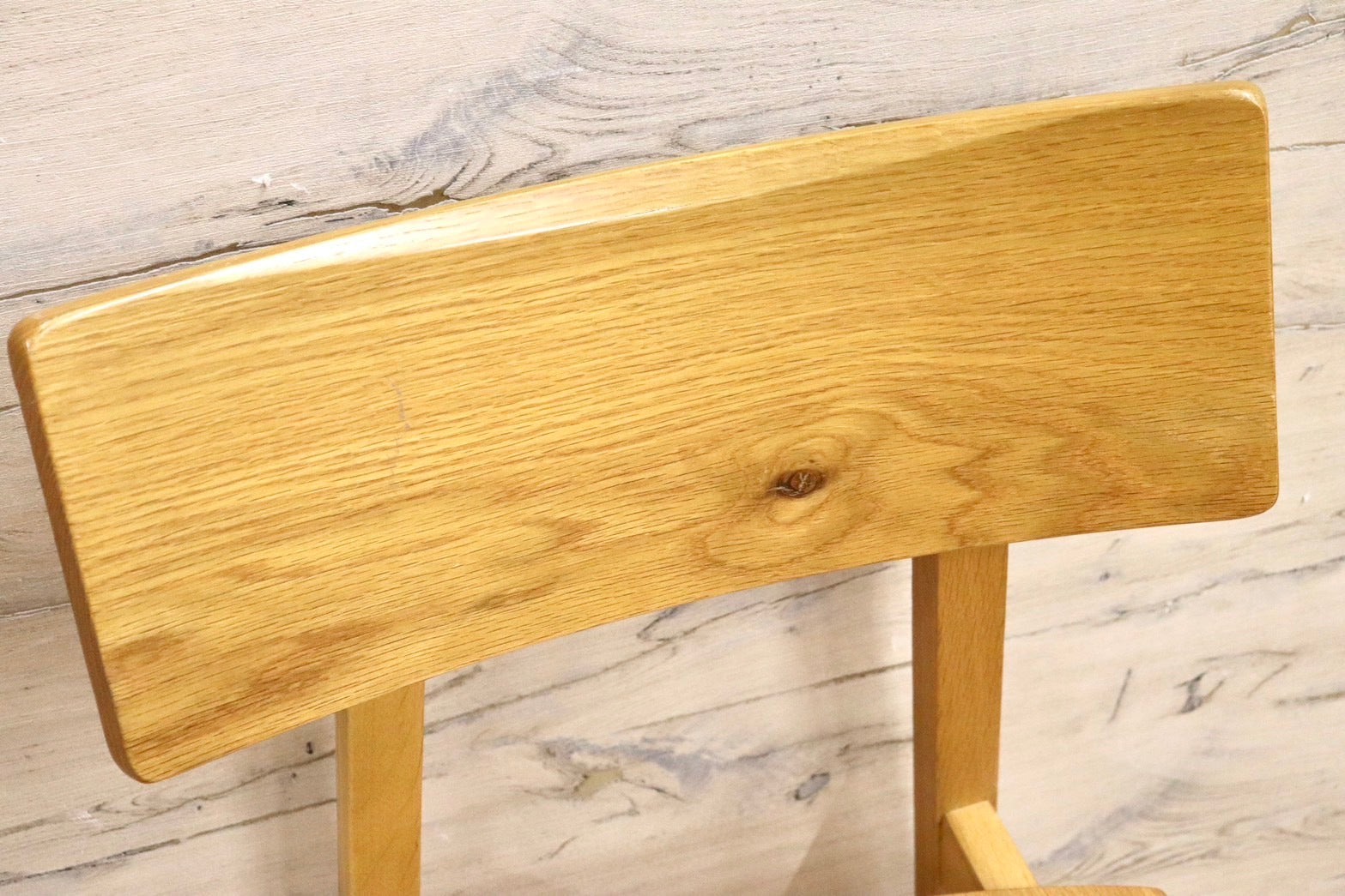 GMHK460B○ダイニングチェア 食卓椅子 天然木 オーク無垢材 北欧 ナチュラル 定価3.3万円