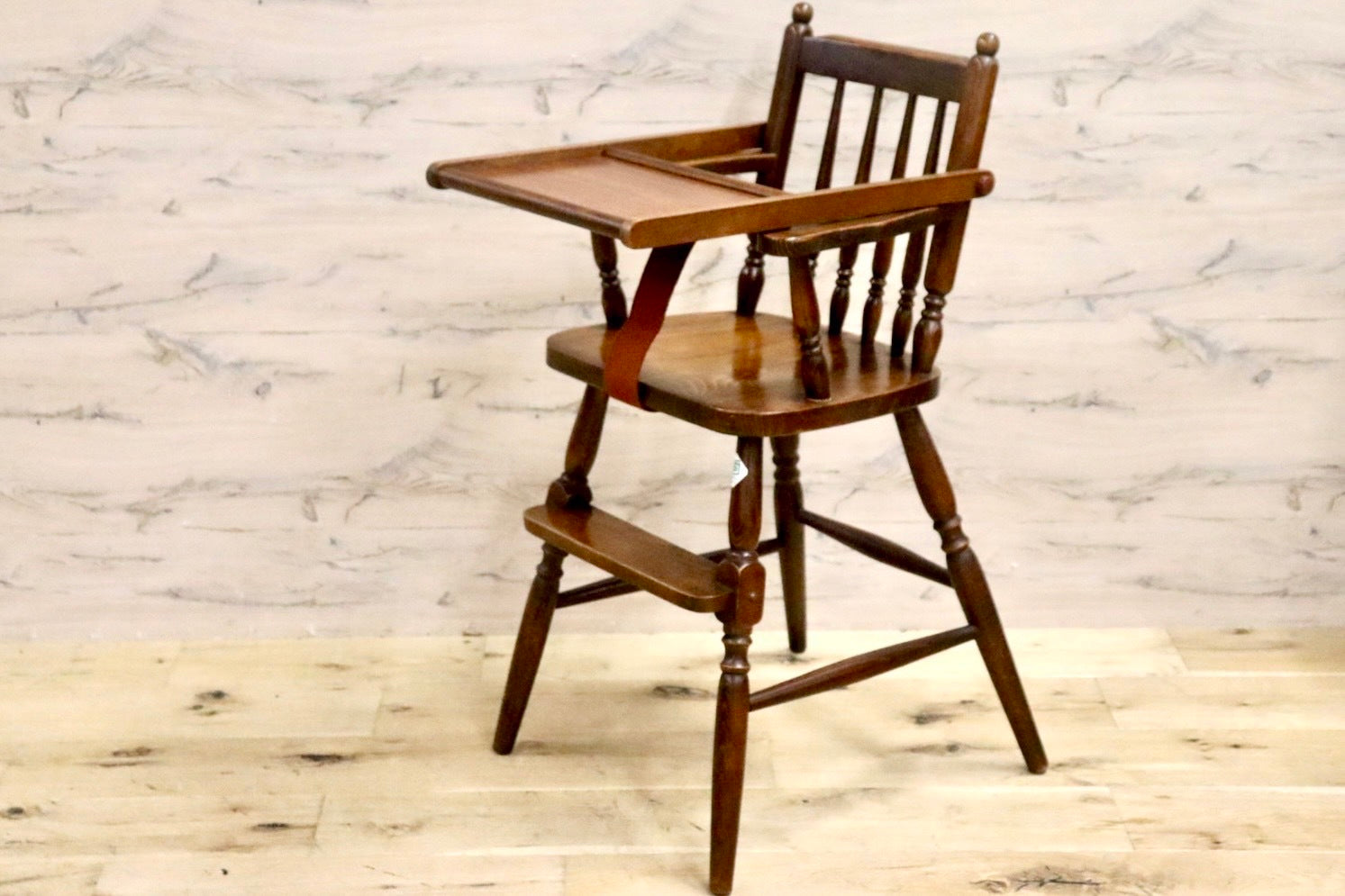 GMHS320A○柏木工 / KASHIWA ベビーチェア 子供椅子 アンティーク  