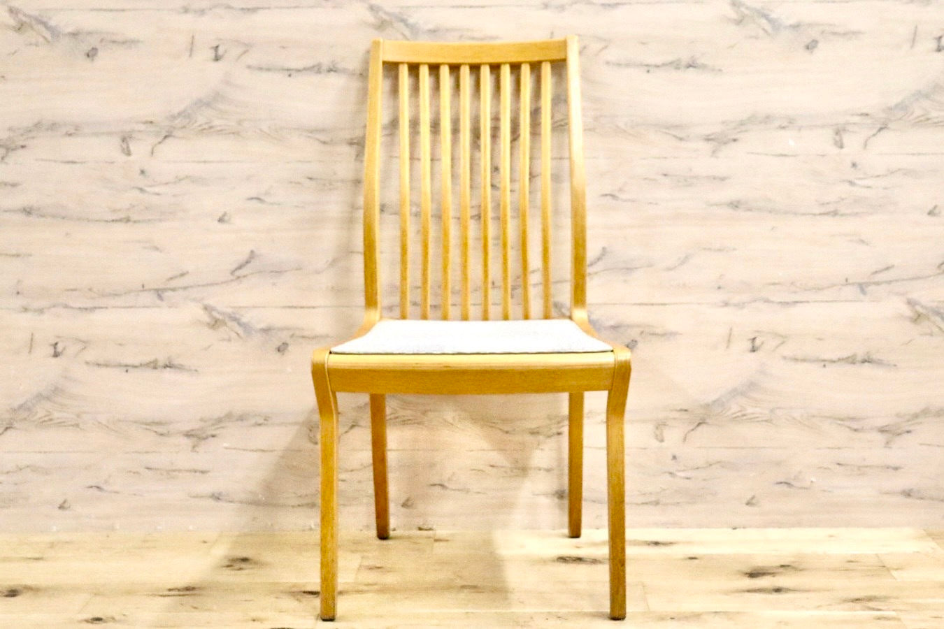 GMGS91C○Tendo / 天童木工 ダイニングチェア 椅子 食卓椅子 アームレスチェア 曲木 天然木 ナチュラル