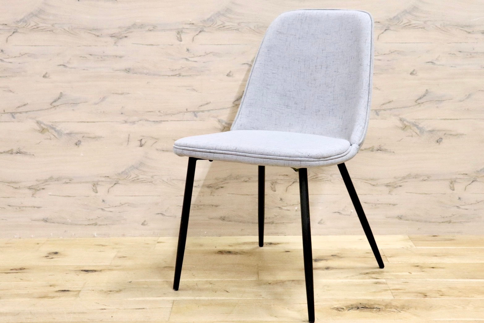 GMHN320B○ CHERRY FURNITURE / 桜屋工業 ダイニングチェア 椅子 スチールレッグ ファブリック モダン 展示未使用品