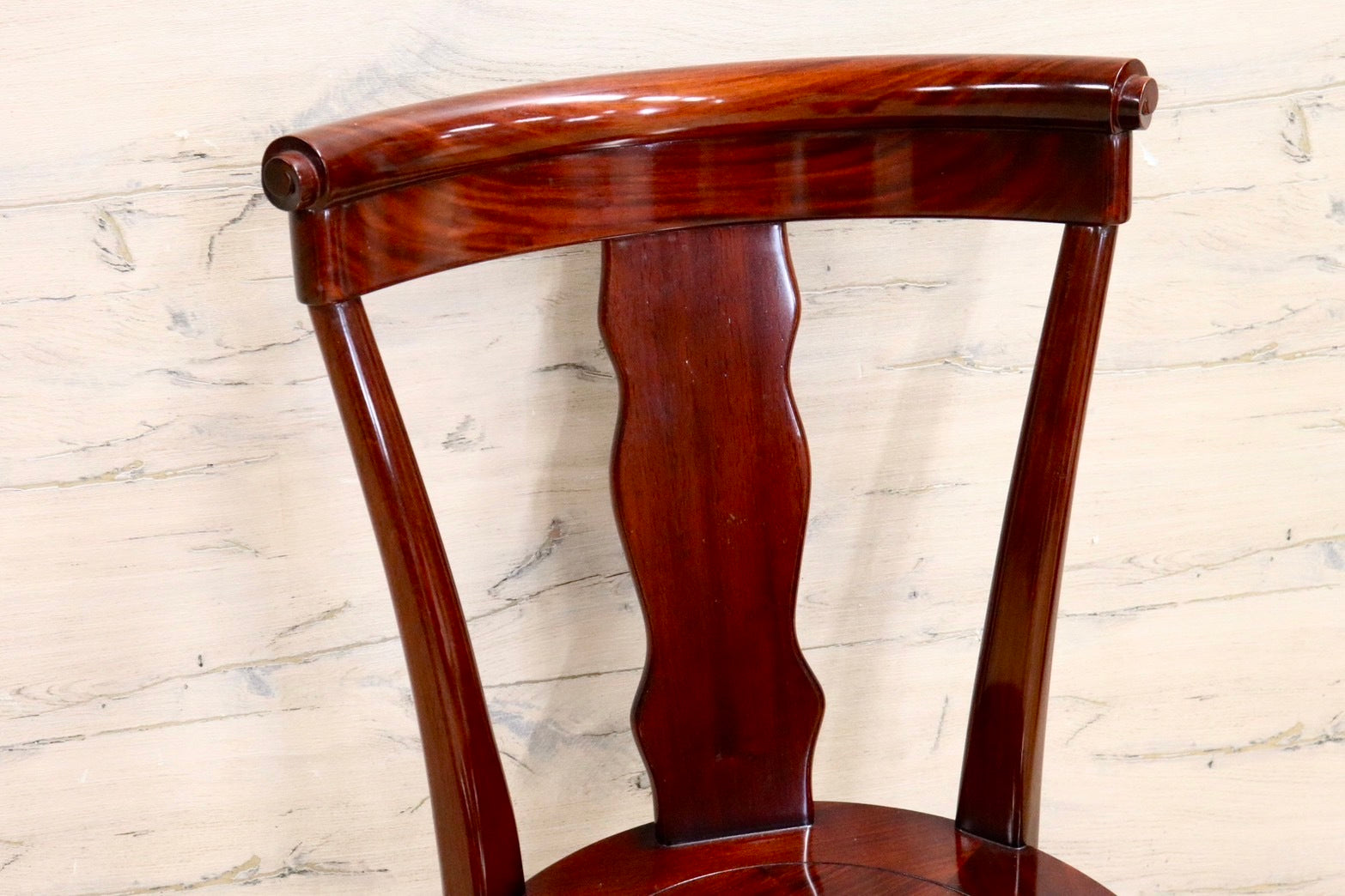 GMHN281B○唐木家具 ダイニングチェア 食卓椅子 花梨材 無垢 中国美術 高級家具 アジアン 展示品