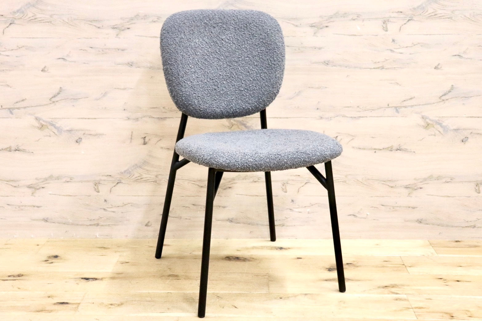 GMHN320D○ CHERRY FURNITURE / 桜屋工業 ダイニングチェア 椅子 スチールレッグ ファブリック モダン 展示未使用品