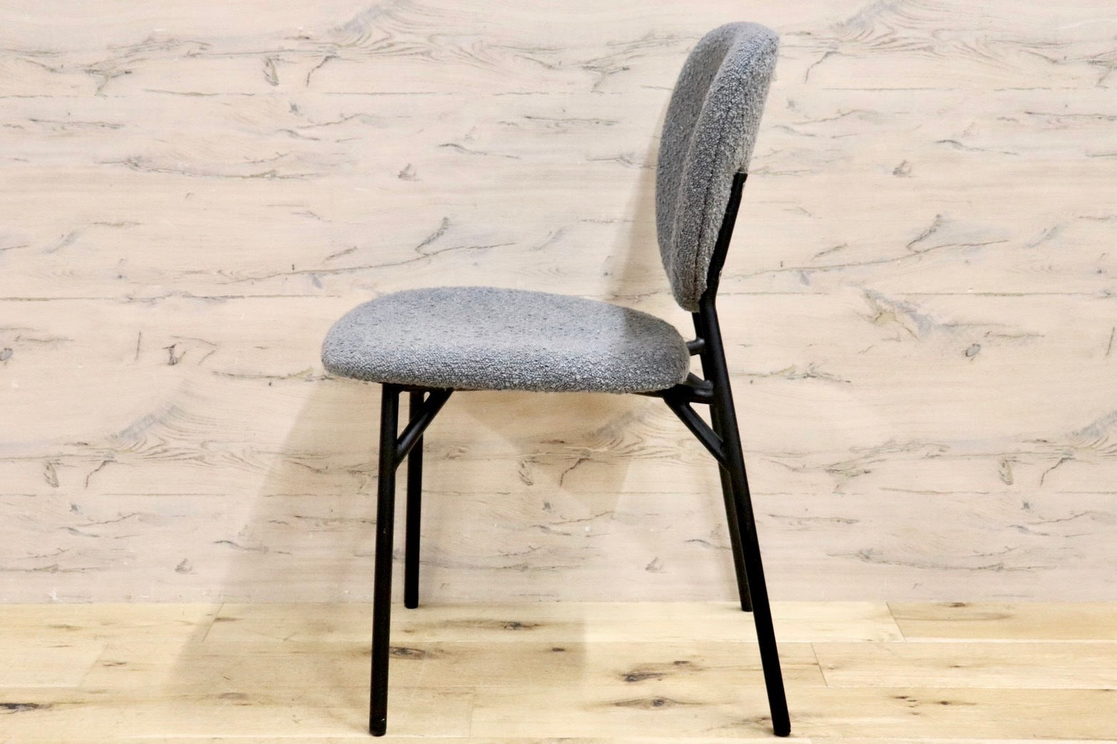 GMHN320D○ CHERRY FURNITURE / 桜屋工業 ダイニングチェア 椅子 スチールレッグ ファブリック モダン 展示未使用品