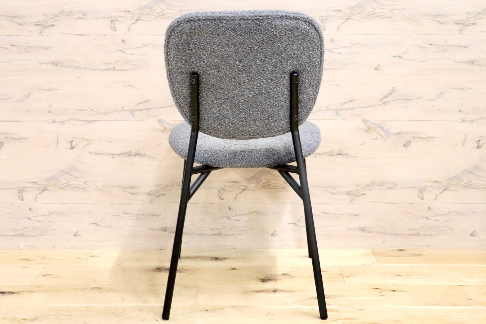 GMHN320D○ CHERRY FURNITURE / 桜屋工業 ダイニングチェア 椅子 スチールレッグ ファブリック モダン 展示未使用品