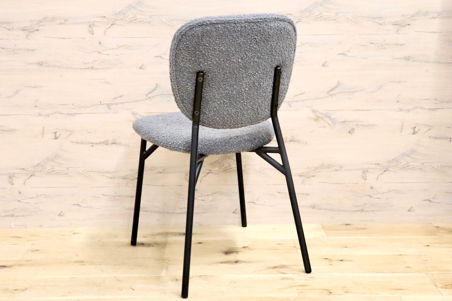 GMHN320D○ CHERRY FURNITURE / 桜屋工業 ダイニングチェア 椅子 スチールレッグ ファブリック モダン 展示未使用品