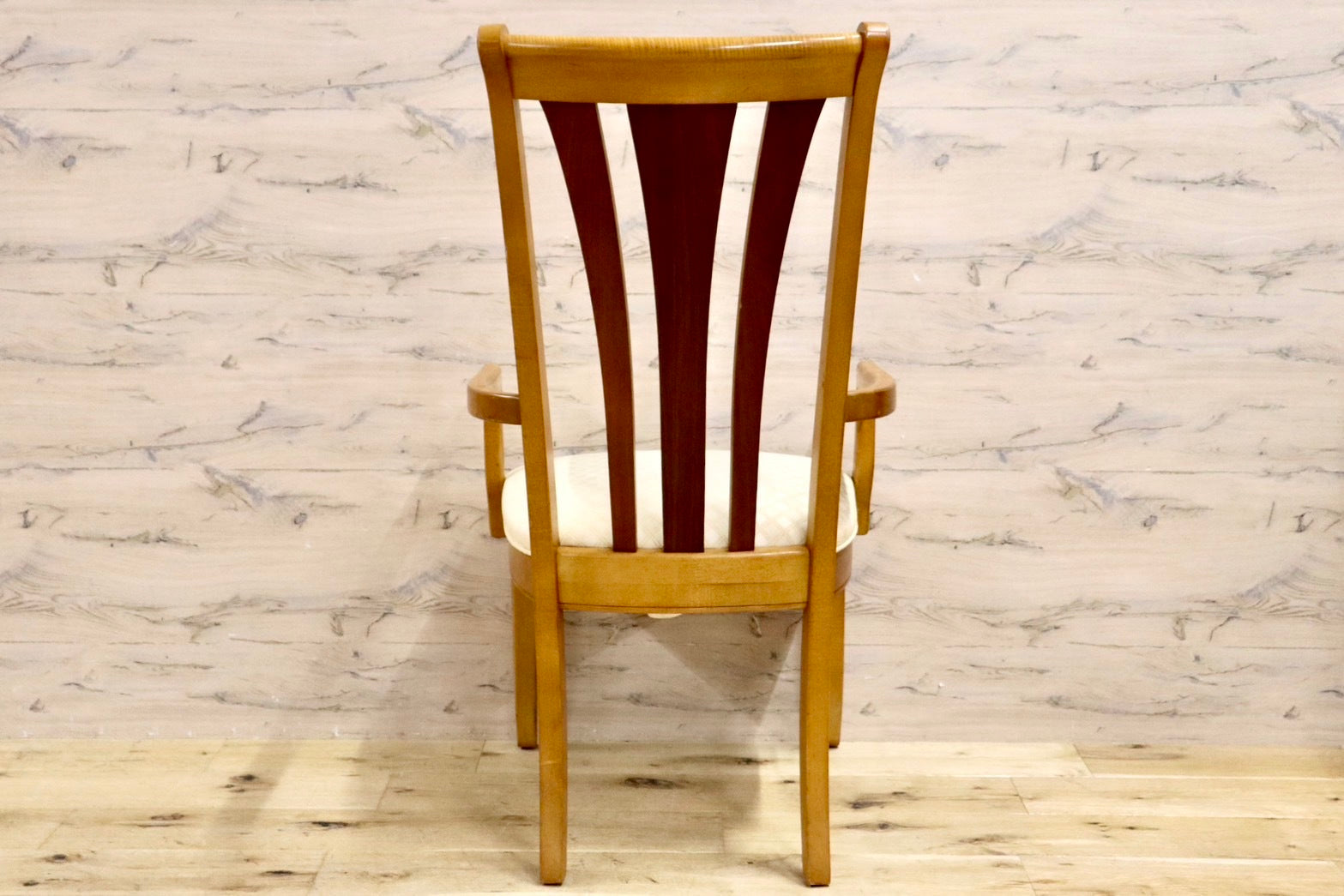 GMHK509○STANLEY FURNITURE / スタンレー ファニチャー アームチェア ダイニングチェア ファブリック ヴィンテージ アメリカ老舗高級