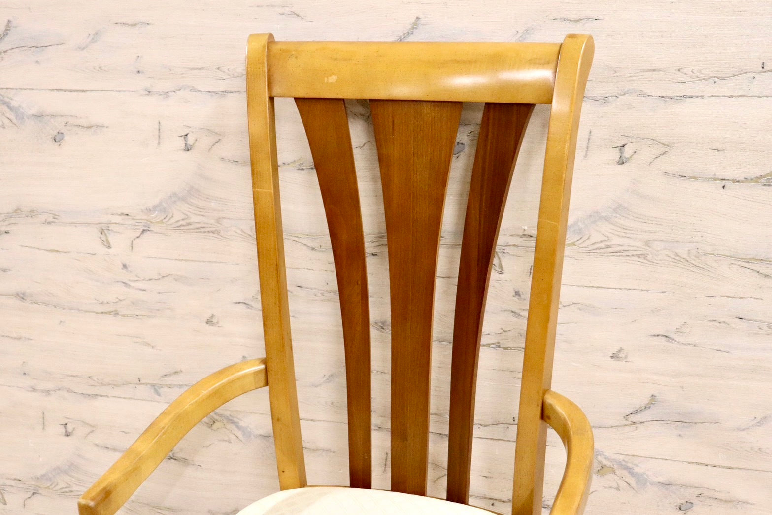 GMHK509○STANLEY FURNITURE / スタンレー ファニチャー アームチェア ダイニングチェア ファブリック ヴィンテージ アメリカ老舗高級