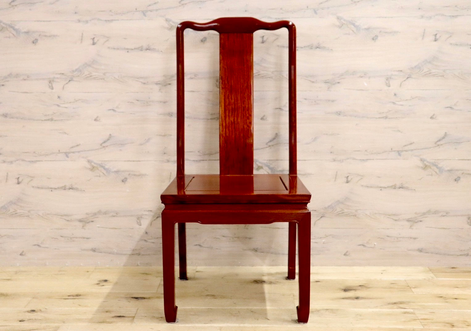 GMHK521A○唐木家具 ダイニングチェア 食卓椅子 アームチェア 花梨材 無垢 中国美術 高級家具 アジアン ヴィンテージ