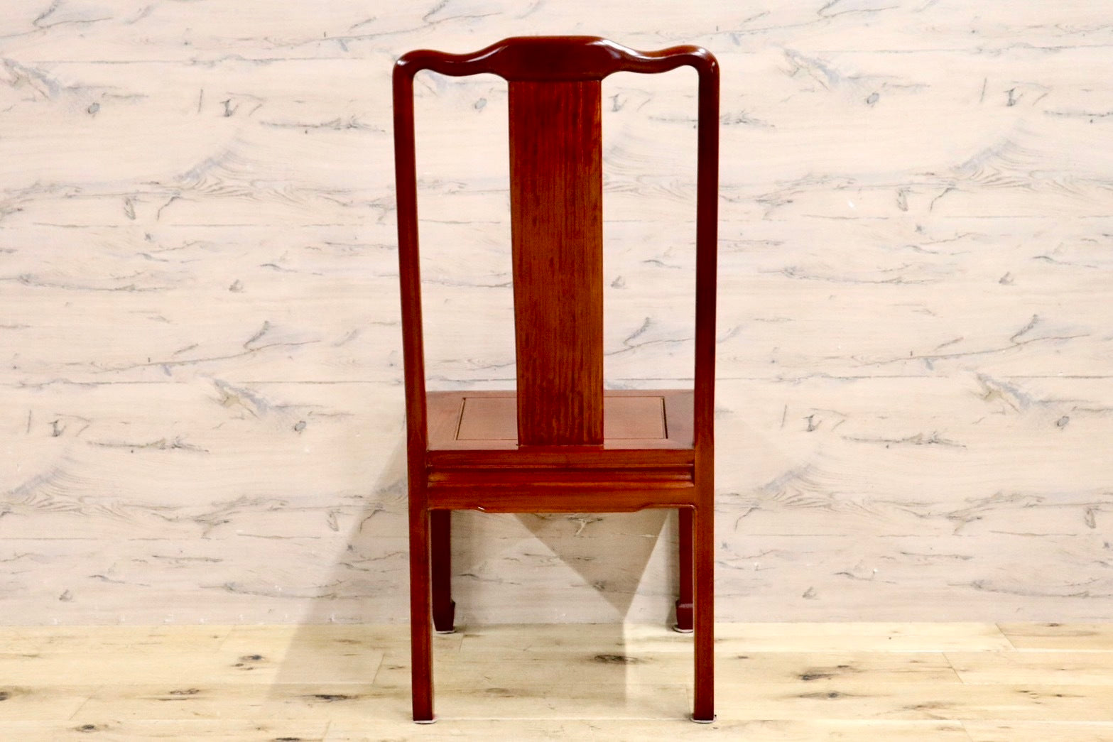 GMHK521A○唐木家具 ダイニングチェア 食卓椅子 アームチェア 花梨材 無垢 中国美術 高級家具 アジアン ヴィンテージ