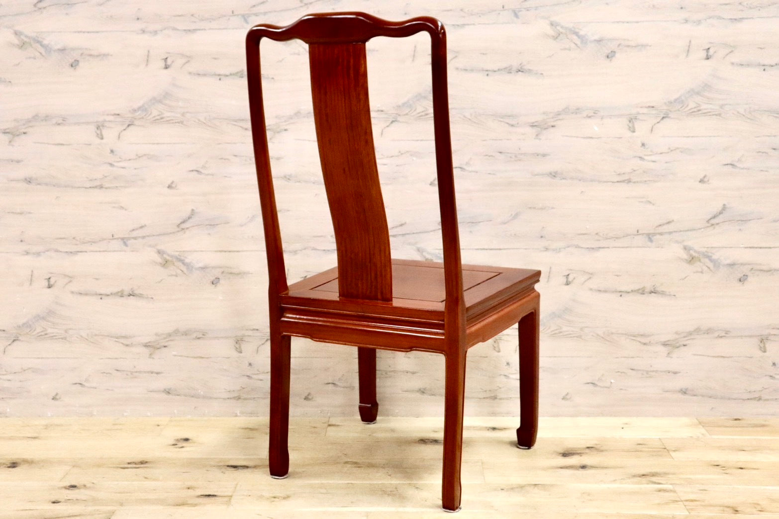 GMHK521A○唐木家具 ダイニングチェア 食卓椅子 アームチェア 花梨材 無垢 中国美術 高級家具 アジアン ヴィンテージ