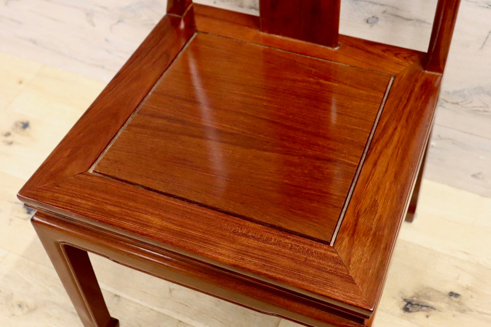 GMHK521A○唐木家具 ダイニングチェア 食卓椅子 アームチェア 花梨材 無垢 中国美術 高級家具 アジアン ヴィンテージ