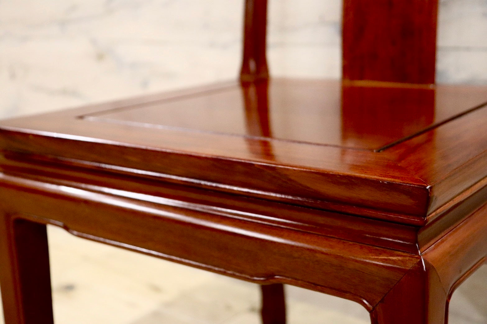 GMHK521A○唐木家具 ダイニングチェア 食卓椅子 アームチェア 花梨材 無垢 中国美術 高級家具 アジアン ヴィンテージ