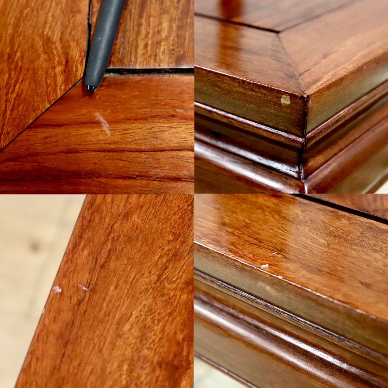 GMHK521B○唐木家具 ダイニングチェア 食卓椅子 アームチェア 花梨材 無垢 中国美術 高級家具 アジアン ヴィンテージ