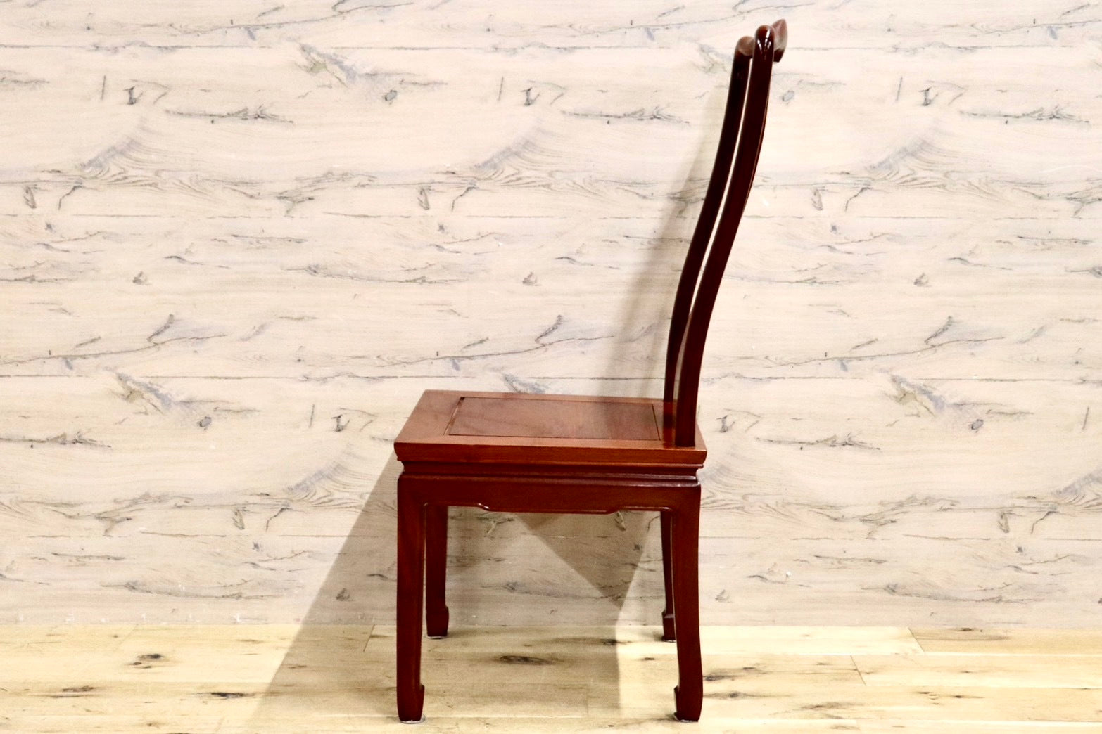 GMHK521C○唐木家具 ダイニングチェア 食卓椅子 アームチェア 花梨材 無垢 中国美術 高級家具 アジアン ヴィンテージ