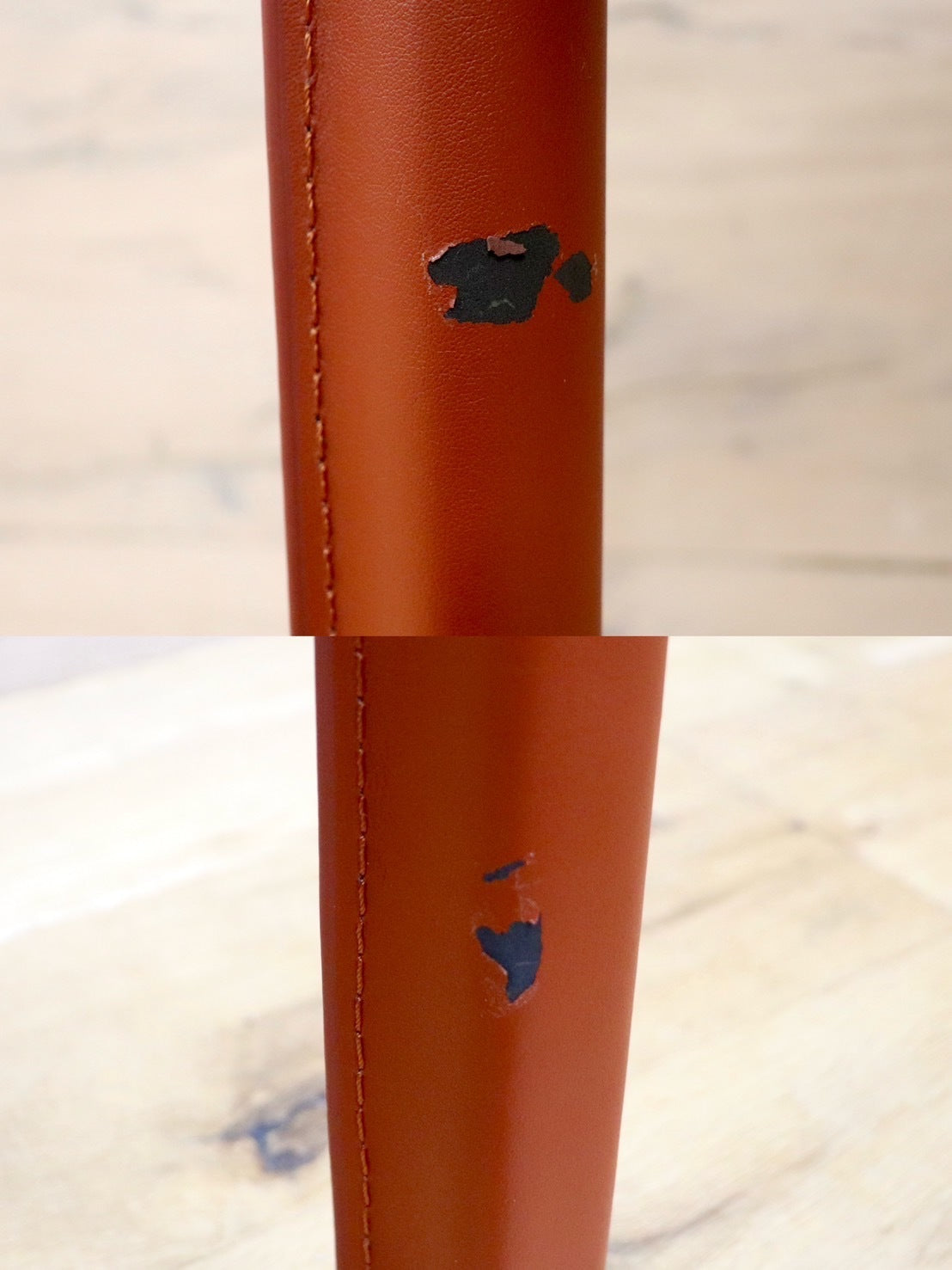 GMHN282C○アダル カウンターチェア ハイチェア バーチェア ハイスツール バースツール リサイクルレザー モダン シンプル 展示品