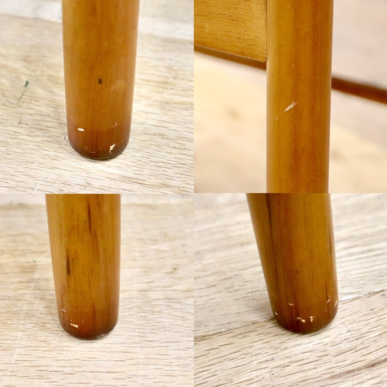 GMHH344B○MATSUDA / 松田家具 ダイニングチェア 食卓椅子 ライトブラウン 合皮 大川家具 レトロ アンティーク 昭和レトロ 在庫品