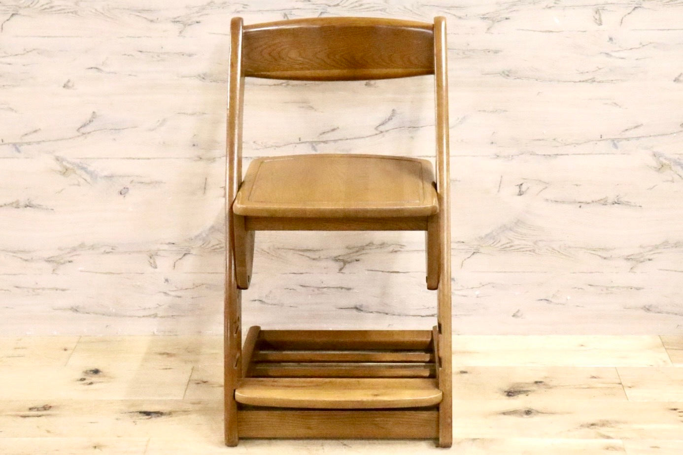 GMGS276○maruni / マルニ 子供椅子 学習椅子 キッズチェア 高さ調整 カントリー 木製 国産家具