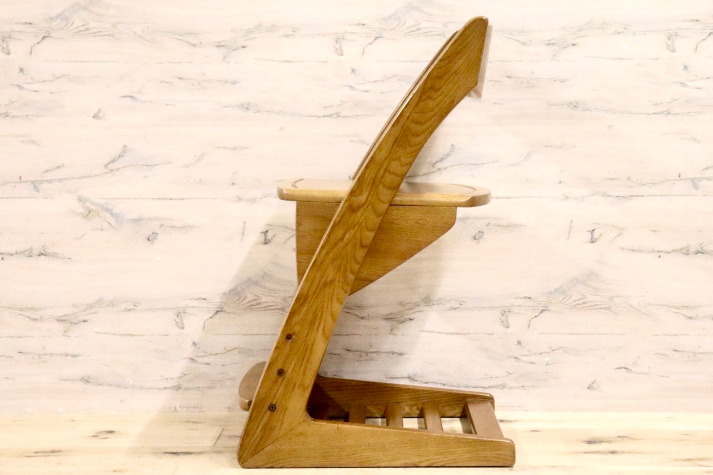 GMGS276○maruni / マルニ 子供椅子 学習椅子 キッズチェア 高さ調整 カントリー 木製 国産家具