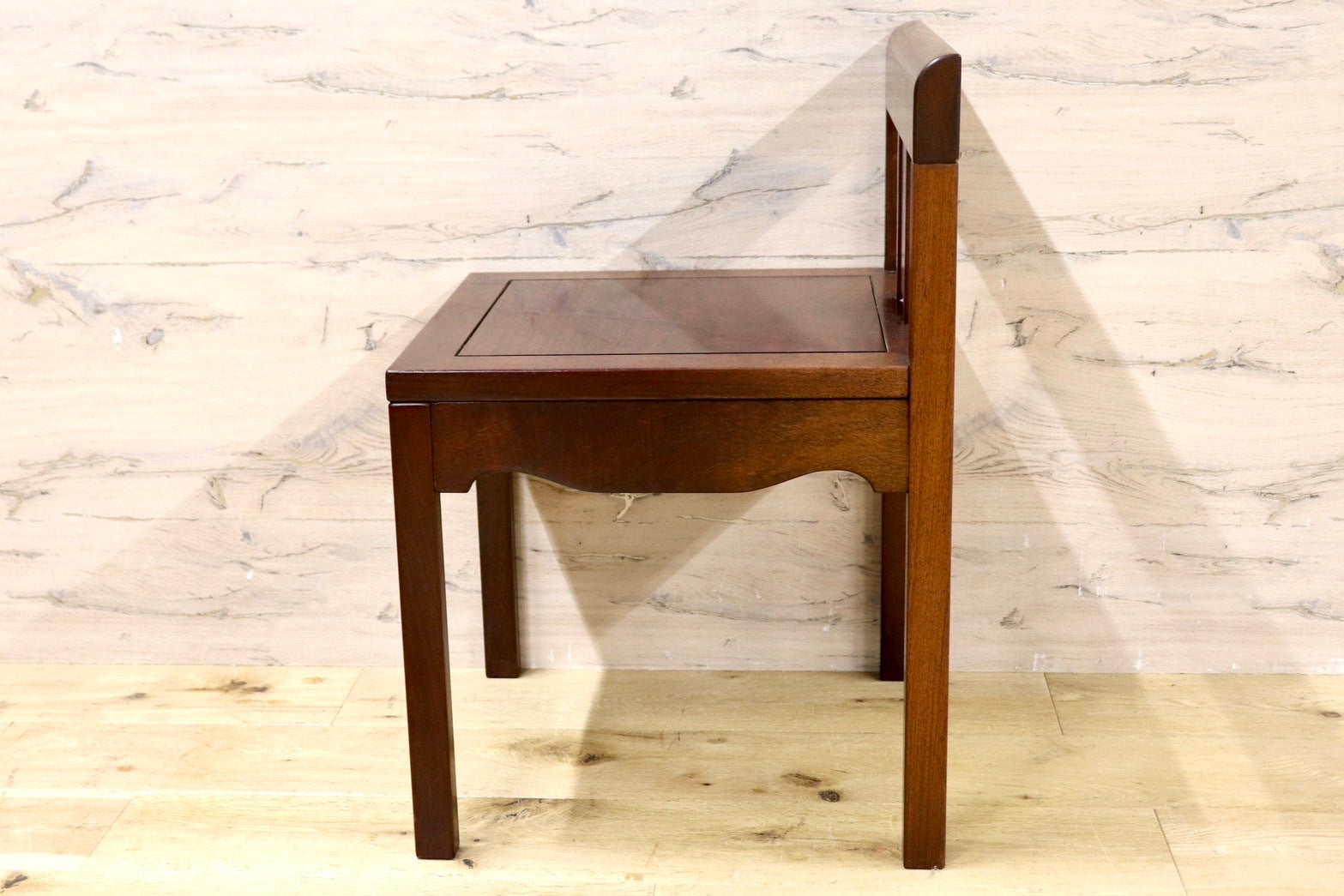 GMHH306○唐木家具 サイドチェア 椅子 イス チェア アームレスチェア モダン 木製 アジアン ヴィンテージ オリエンタル 中国美術 木製家具