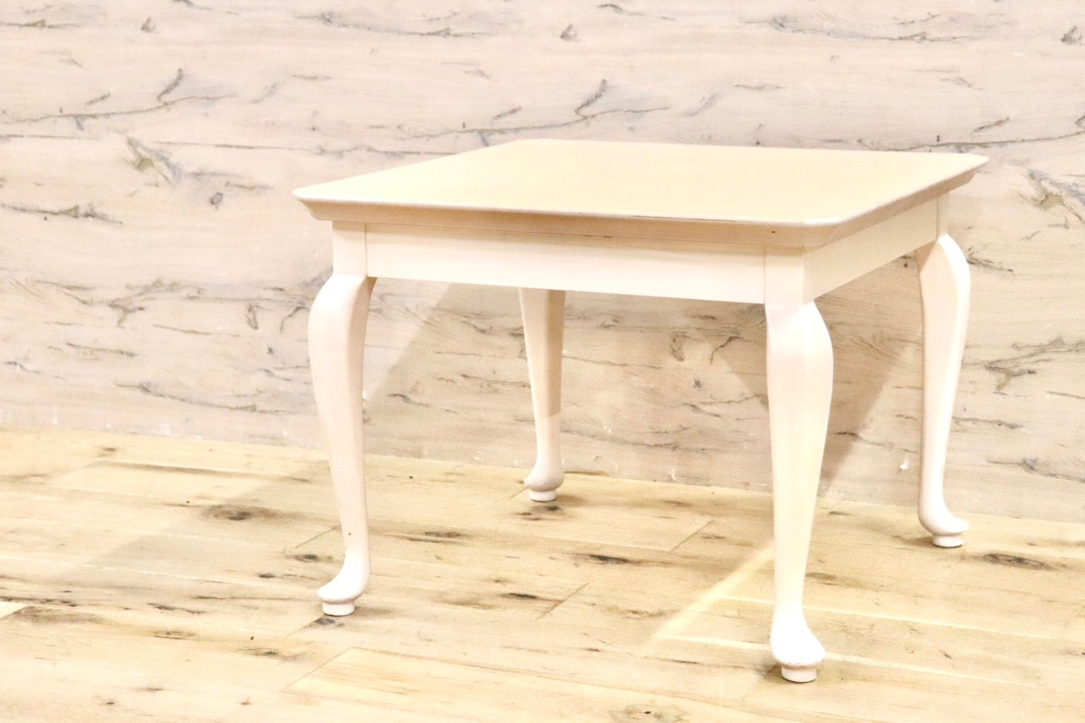 GMHH384A○NAZERO / ナゼロ センターテーブル ローテーブル コーヒーテーブル 姫系 猫脚 木製 ホワイト