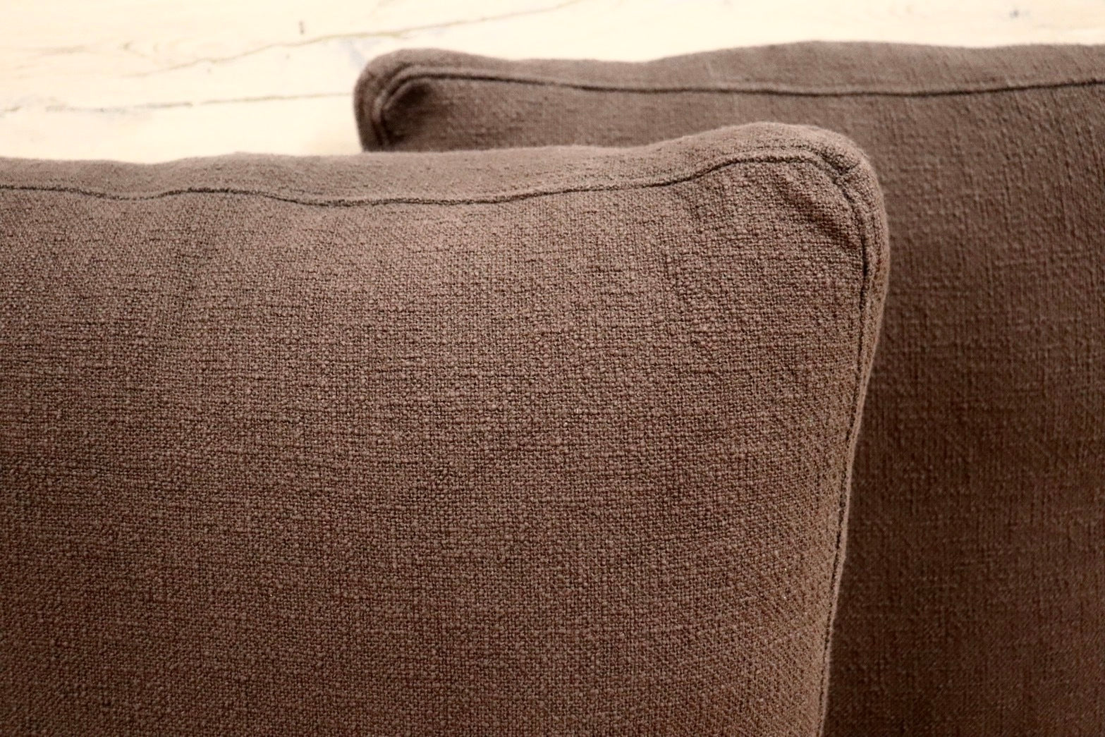 GMHN375E○HUKLA / フクラ クッション ファブリック 3個セット フェザークッション モデルルーム展示品