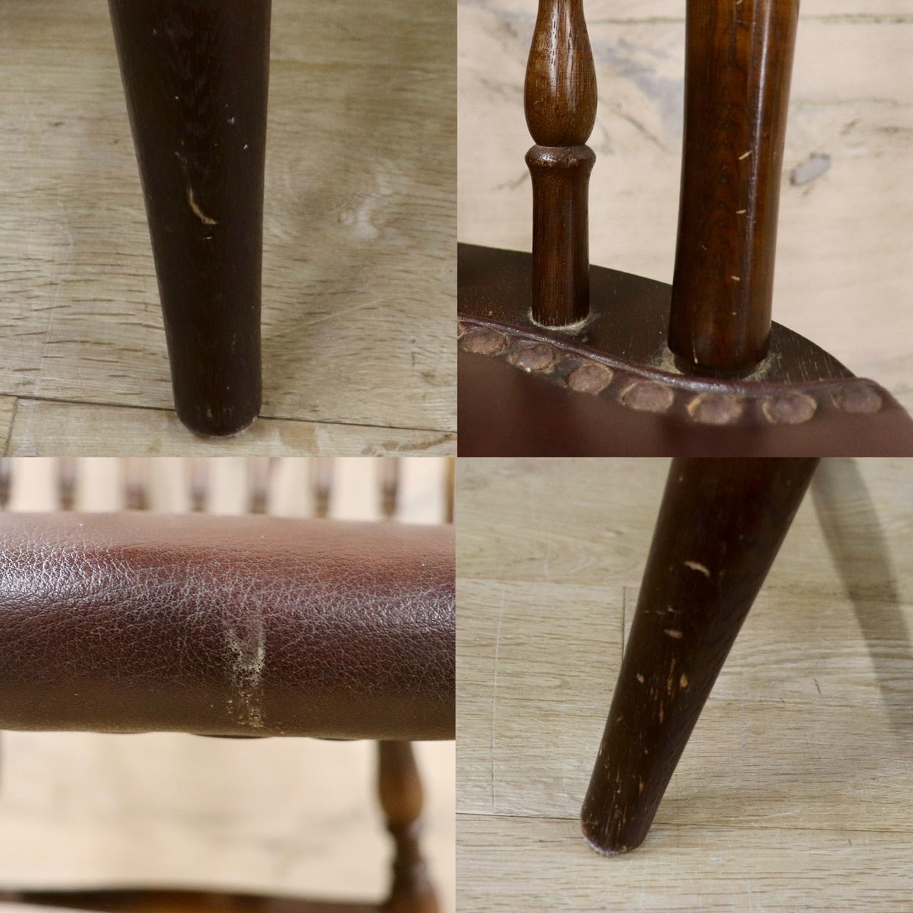 GMHH393C○飛騨産業 / HIDA キツツキ ダイニングチェアウィンザーチェア 椅子 木製 ビンテージ アンティーク 古民家 ノスタルジック