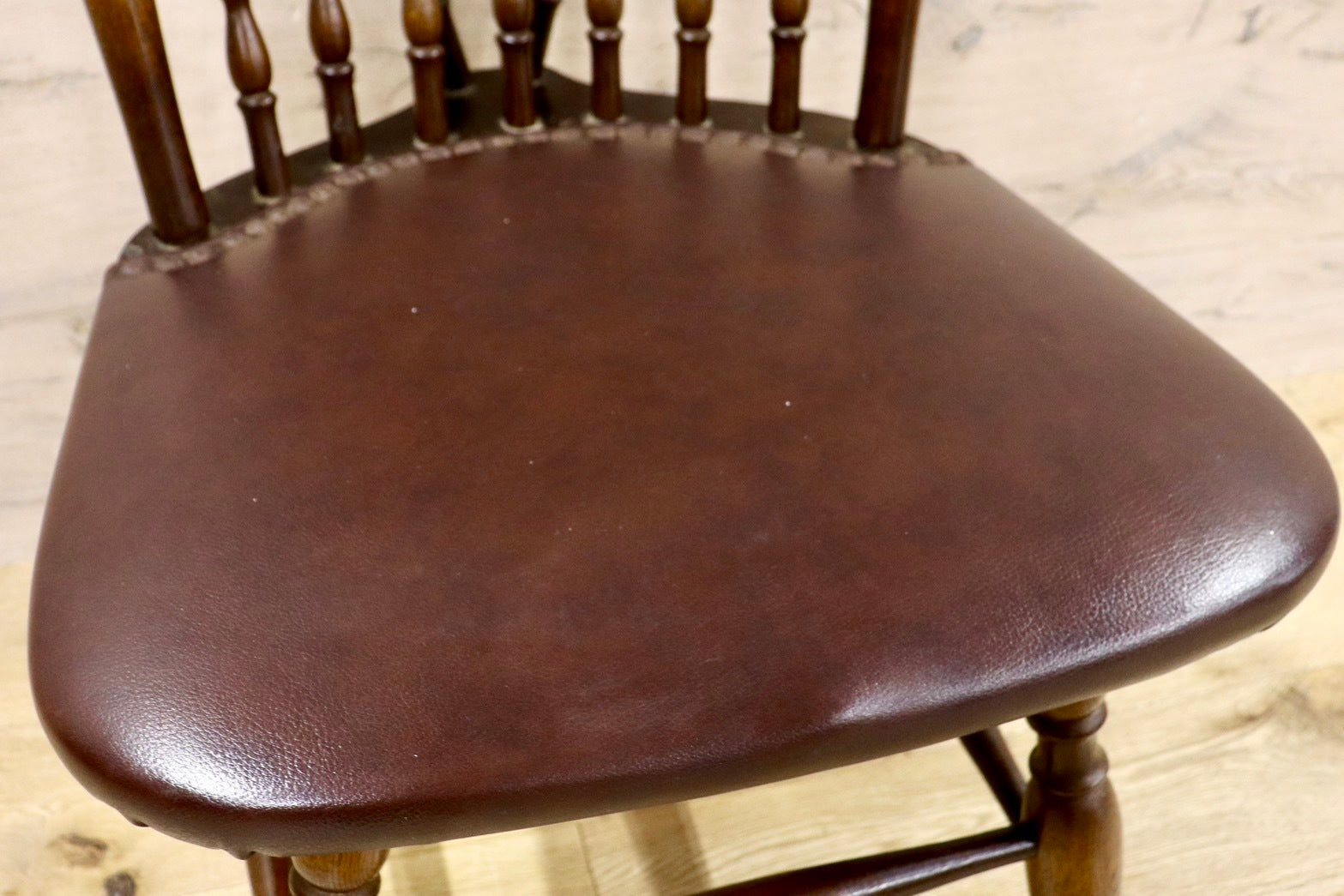 GMHH393D○飛騨産業 / HIDA キツツキ ダイニングチェアウィンザーチェア 椅子 木製 ビンテージ アンティーク 古民家 ノスタルジック