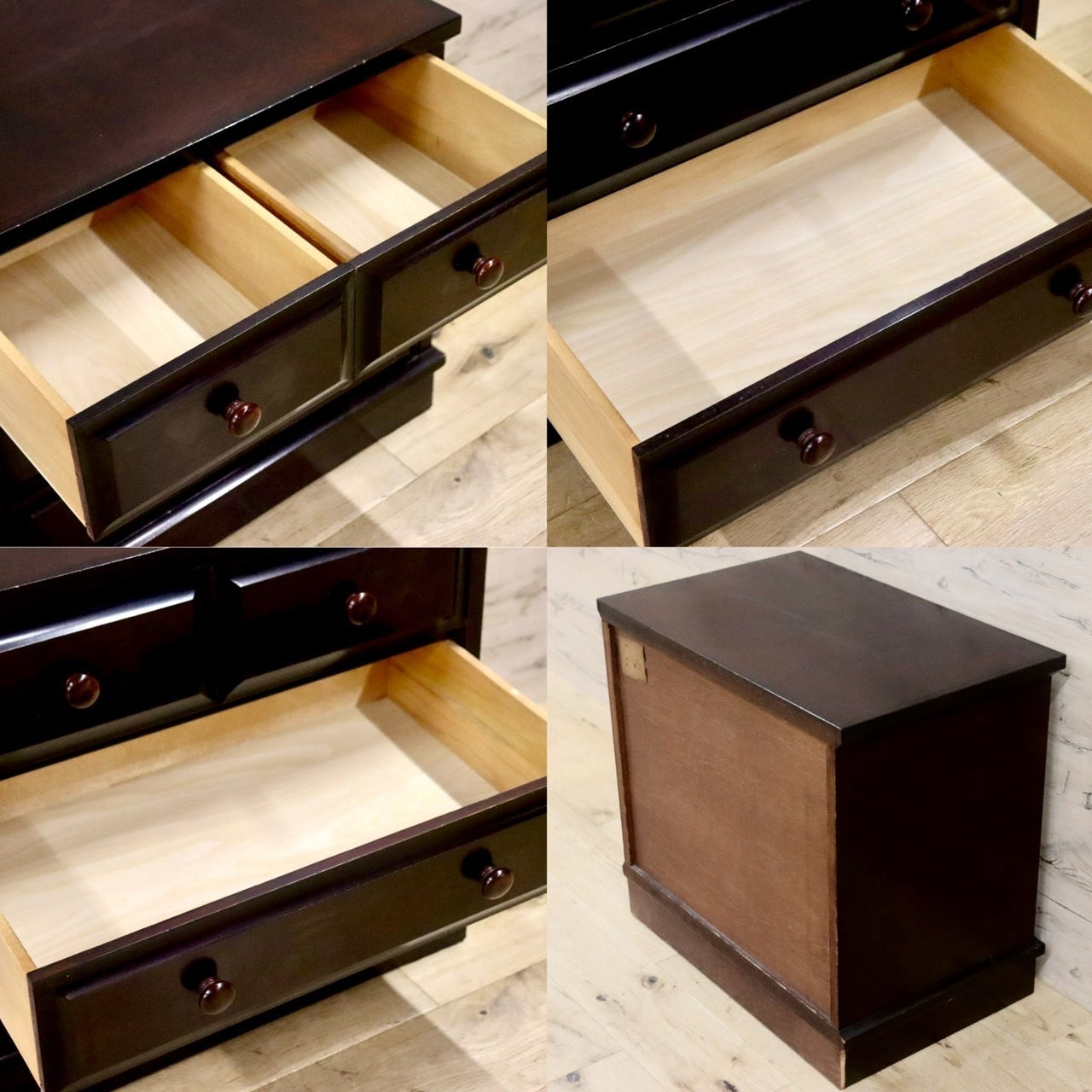 GMHH403○民芸家具 3段チェスト チェスト 整理タンス 小物入れ 収納家具 樺材 和家具 和モダン 和室 座敷 古民家 アンティーク