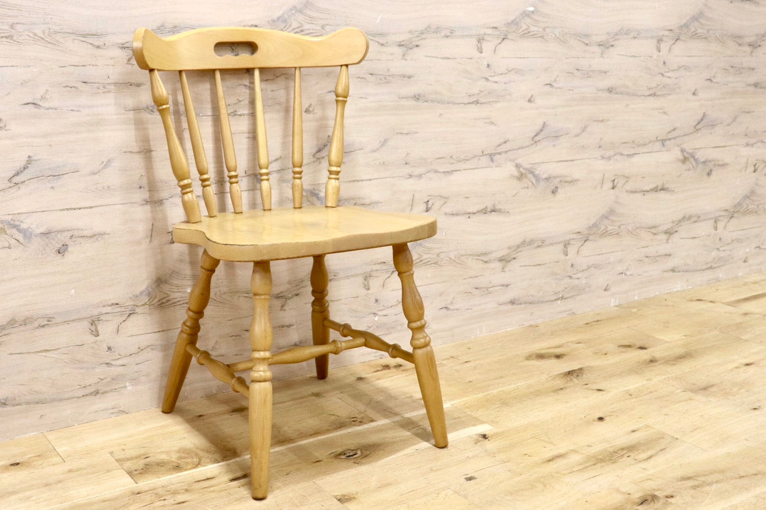 GMHK467○柏木工 / KASHIWA ダイニングチェア アームレスチェア 椅子 飛騨家具 レトロ カントリー ナチュラル 木製 アンティーク