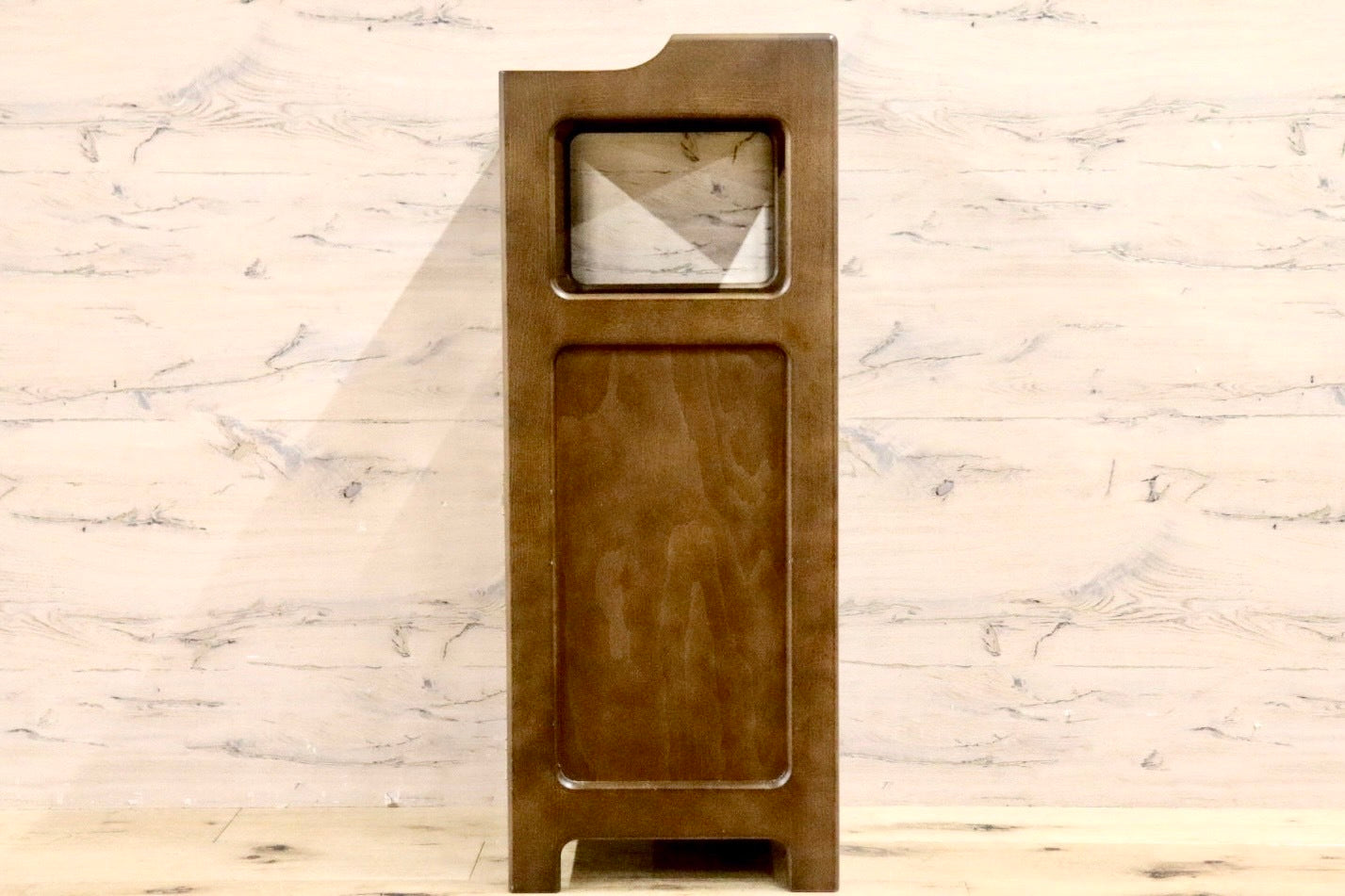 GMHH279○karimoku / カリモク 電話台 FAX台 花台 飾り台 収納家具 国産家具 天然木 レトロ