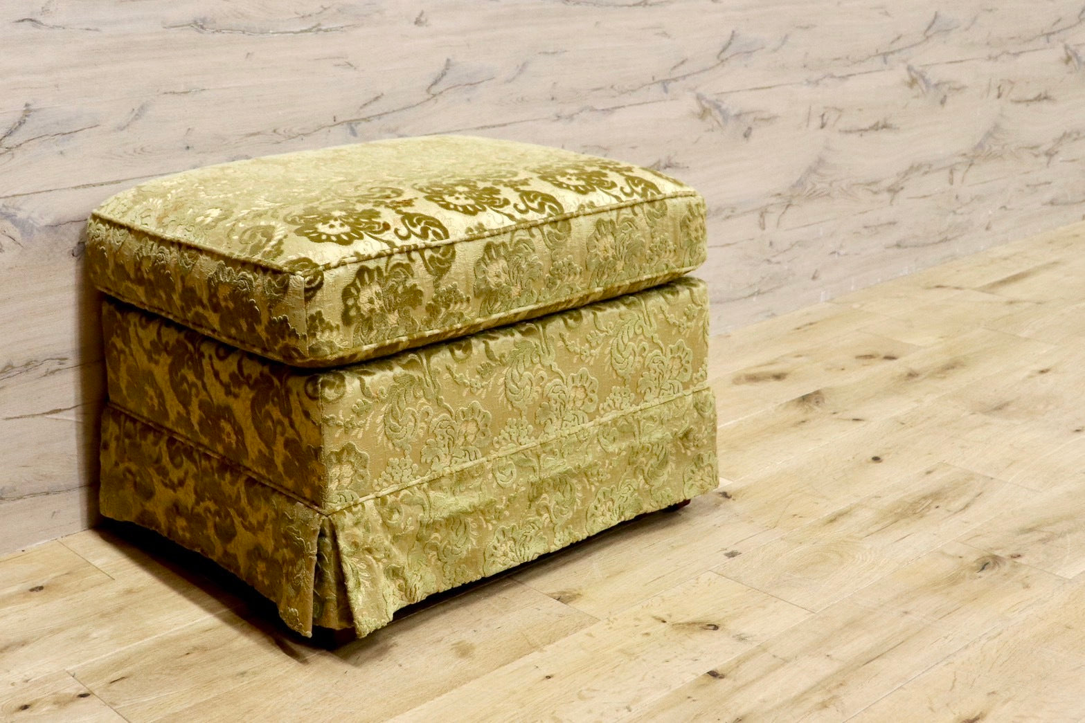 GMHH414A○DREXEL HERITAGE / ドレクセルヘリテイジ アップホルスタリー オットマン フットスツール 椅子 エレガント ファブリック