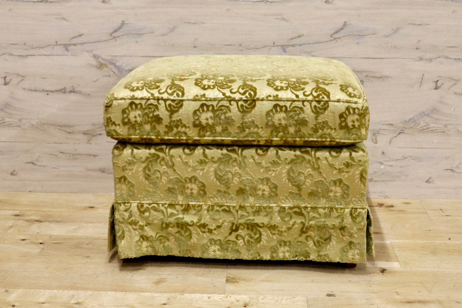 GMHH414A○DREXEL HERITAGE / ドレクセルヘリテイジ アップホルスタリー オットマン フットスツール 椅子 エレガント ファブリック