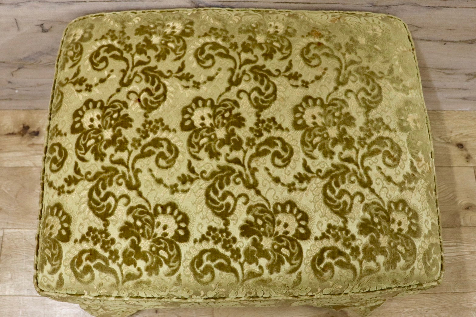 GMHH414A○DREXEL HERITAGE / ドレクセルヘリテイジ アップホルスタリー オットマン フットスツール 椅子 エレガント ファブリック