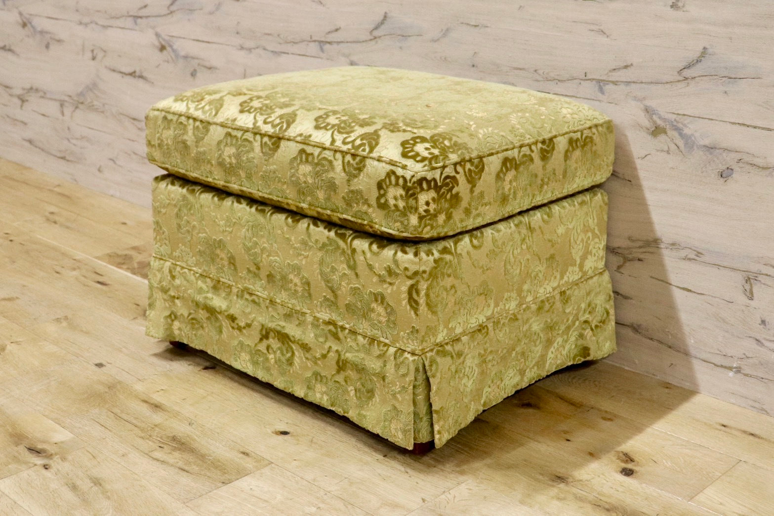 GMHH414A○DREXEL HERITAGE / ドレクセルヘリテイジ アップホルスタリー オットマン フットスツール 椅子 エレガント ファブリック