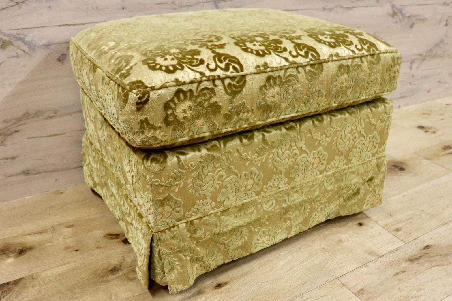 GMHH414A○DREXEL HERITAGE / ドレクセルヘリテイジ アップホルスタリー オットマン フットスツール 椅子 エレガント ファブリック