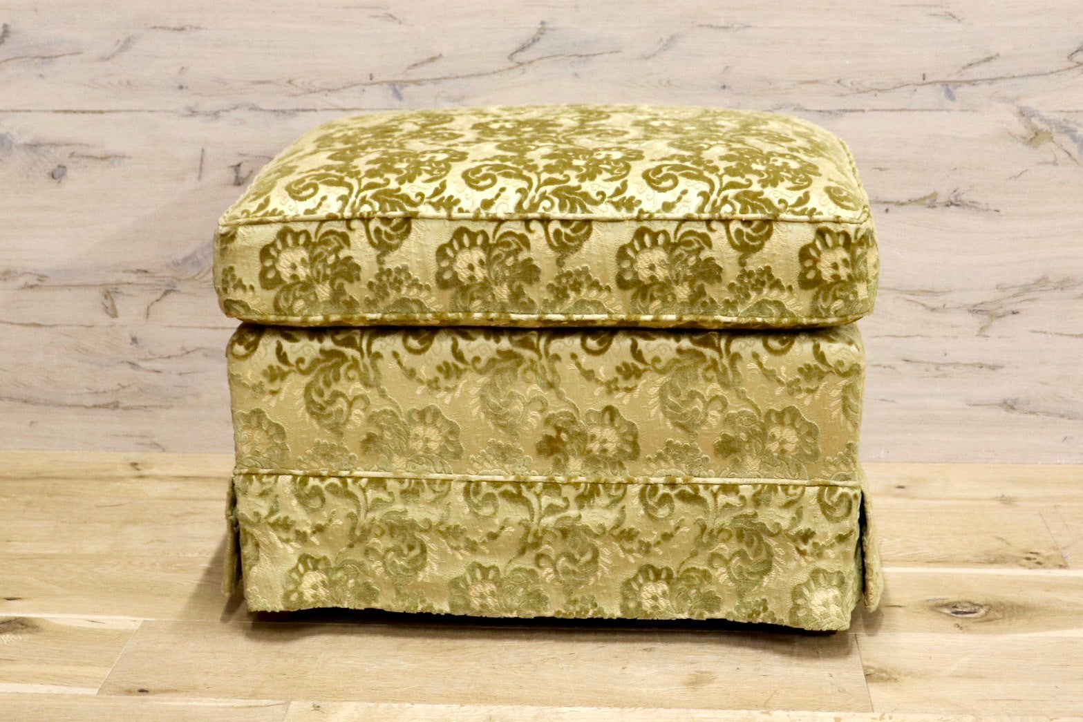 GMHH414B○DREXEL HERITAGE / ドレクセルヘリテイジ アップホルスタリー オットマン フットスツール 椅子 エレガント ファブリック