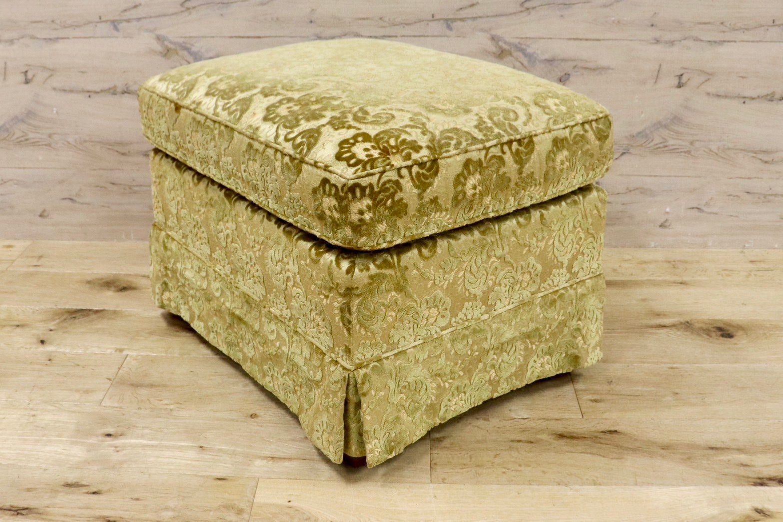 GMHH414B○DREXEL HERITAGE / ドレクセルヘリテイジ アップホルスタリー オットマン フットスツール 椅子 エレガント ファブリック