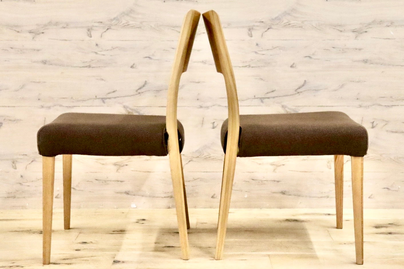 GMHK711A○ACTUS / アクタス ダイニングチェア 椅子 2脚セット オーク材 木製 ファブリック カバーリング