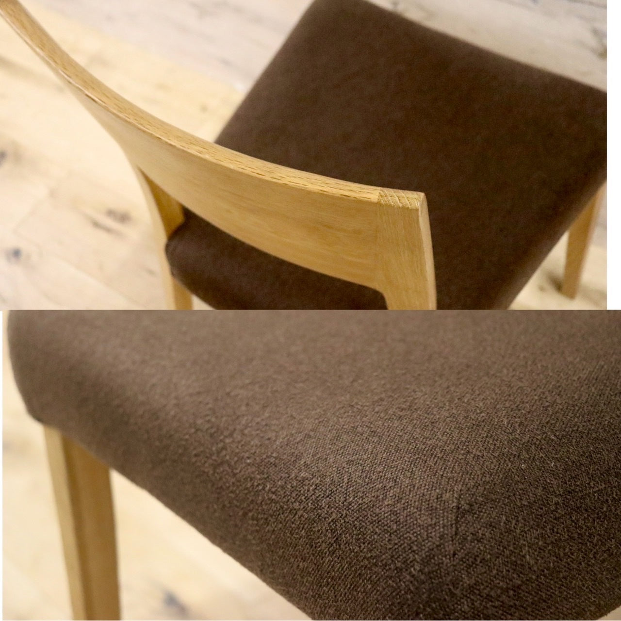 GMHK711A○ACTUS / アクタス ダイニングチェア 椅子 2脚セット オーク材 木製 ファブリック カバーリング