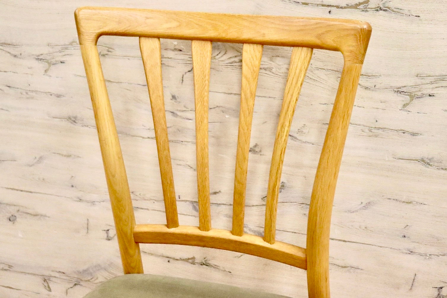 GMHH487A○日進木工 / nissin ダイニングチェア DCC-072 椅子 2脚セット オーク無垢材 ファブリック 飛騨家具 北欧スタイル モダン