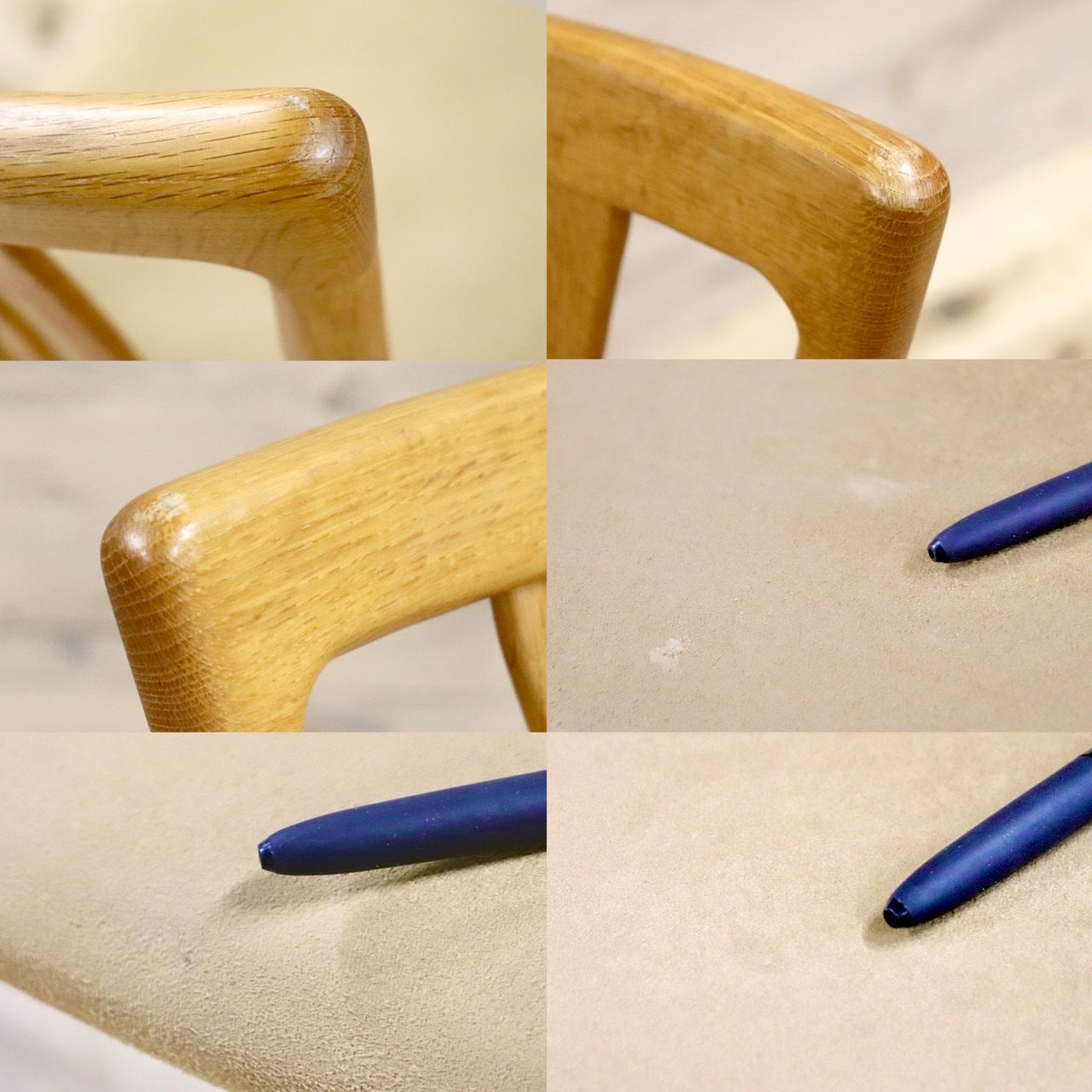 GMHH487B○日進木工 / nissin ダイニングチェア DCC-072 椅子 2脚セット オーク無垢材 ファブリック 飛騨家具 北欧スタイル モダン