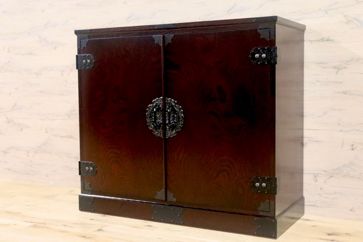 GMHS546B○筑後民芸家具 民芸箪笥 時代箪笥 整理箪笥 箪笥 チェスト 和箪笥 伝統工芸 欅 和家具 和モダン 和室 古民家 レトロ 美品